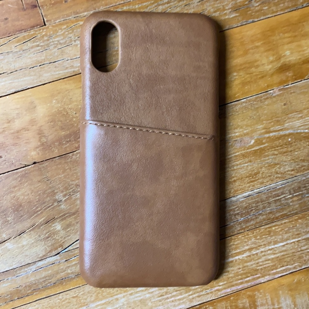 Faux Leather Wallet Case For Iphone X Or Iphone Xs